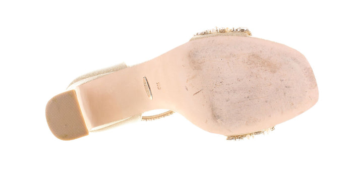 Badgley Mischka Womens Ankle Strap Sz 9.5