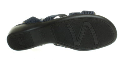 Lifestride Blue/Navy Womens Ankle Strap Sz 7